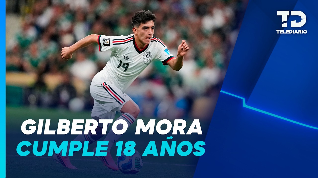 Gilberto Mora cumple 18 años y su partida a la élite del futbol parece inminente