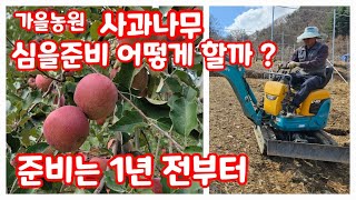 사과 나무 심는방법  나무심기 준비 가을농원은 이렇게 한다[사과재배]