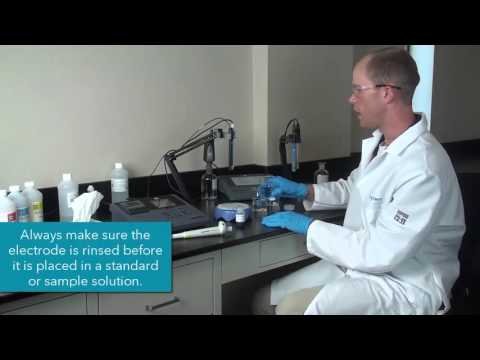 image-How does an ammonia electrode work?