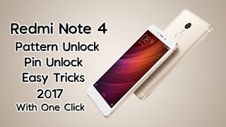 Redmi Note 4 Pattern Unlock  Phone Unlock