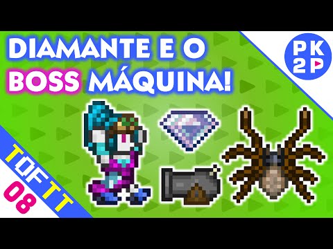 Large Diamond e Boss Máquina Apocalíptica! • Tales of the Terrarian#08