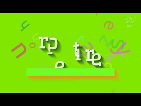 PRETIRE - HOW TO PRONOUNCE IT? #pretire