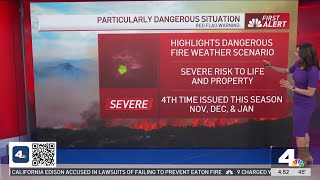 First Alert Forecast: Particularly dangerous situation