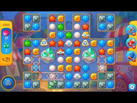 Fishdom 2021 - Level 6385   #playrix #fishdom #gaming
