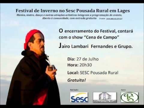 Show Com Jairo Lambari - Cena De Campo (Lages - SC)