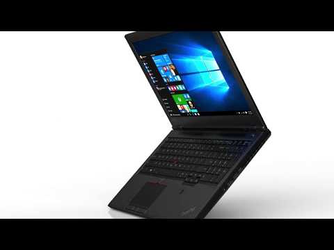 Lenovo ThinkPad P52 360 Animation Video