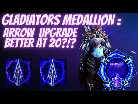 Sylvanas Wailing Arrow - TRYING OUT WAILING ARROW UPGRADE! - Grandmaster Storm League