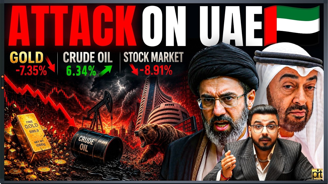 Att@ck on UAE 🇦🇪 | Gold, Crude Oil, Stock Market Analysis