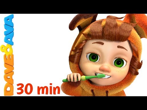 👍 Nursery Rhymes Collection: Brush Your Teeth | Healthy Habits Songs | Kids Songs from Dave and Ava👍 Video