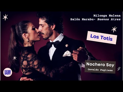 Los Totis Argentine Tango Performance to "Nochero Soy" by Osvaldo Pugliese at Salón Marabú