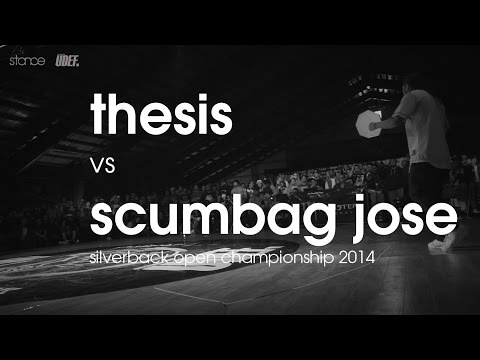 Thesis vs Scumbag Jose // [1v1 rd 32] Silverback Open // UDEF 2014