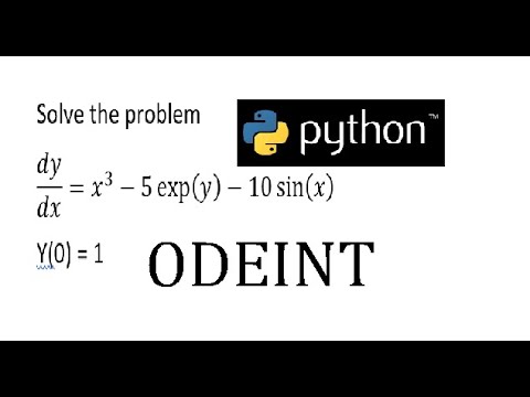 Solve Ode By Python Odeint