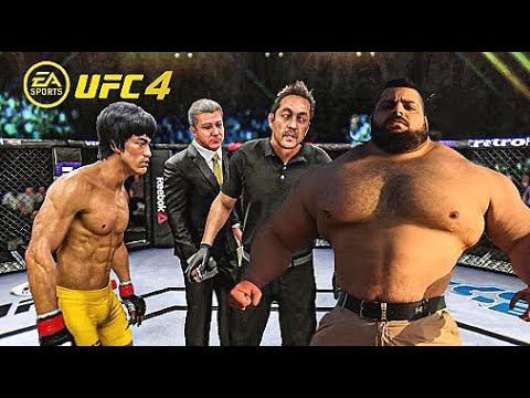 UFC 4 | Bruce Lee vs. Iranian Hulk Ea Sports UFC 4 Epic Fight