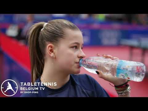 MITYUKOVA Daria - MASSART Lilou WOMENS FINAL 2023 BELGIUM NATIONAL TABLE TENNIS
