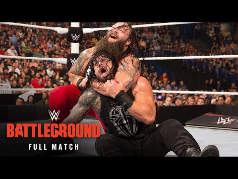 FULL MATCH: Bray Wyatt vs. Roman Reigns: WWE Battleground 2015