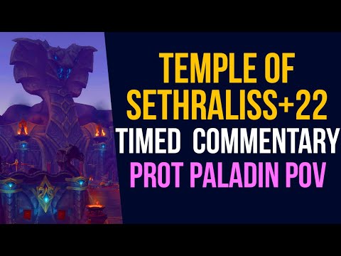 Temple of Sethraliss+22 Commentary & Guide ★ Prot Paladin POV ★ Fortified/Bolstering/Grievous [8.3]