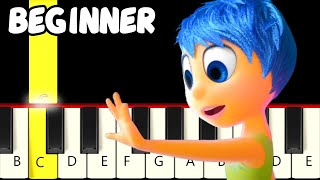 Bundle of Joy - from Inside Out - Fast and Slow (Easy) Piano Tutorial - Beginner