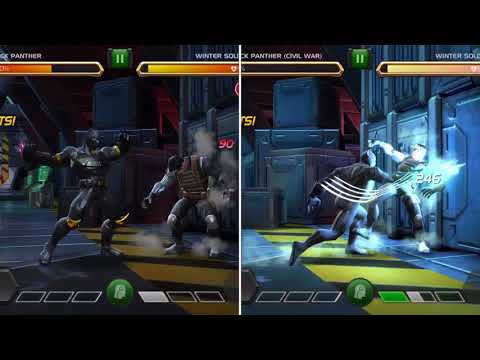 Black Panther (ORIGINAL) VS Black Panther (Civil War, New) REALM OF LEGENDS TEST!