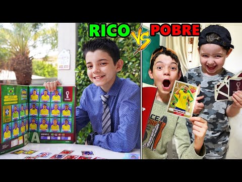 RICO VS POBRE ÁLBUM DA COPA 2022 - Parte 16