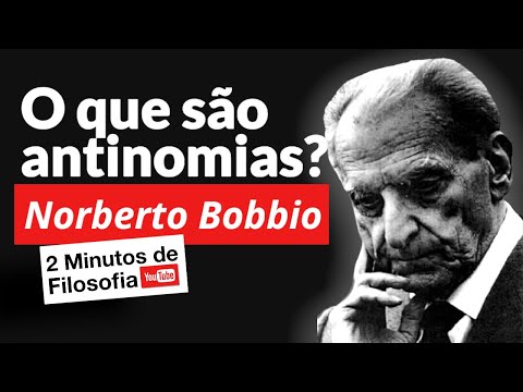 O que são antinomias? Norberto Bobbio