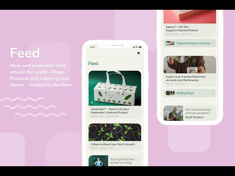 Foster - Prototype Walkthrough of Plant Care App