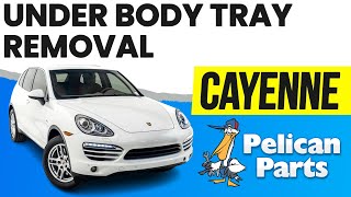 Porsche Cayenne 958 Under Body Tray Removal (2011-2019)