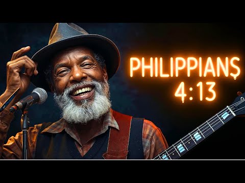 Philippians 4:13 ✝️ Christ Strengthens Me | 1950s Gospel Soul Blues Version