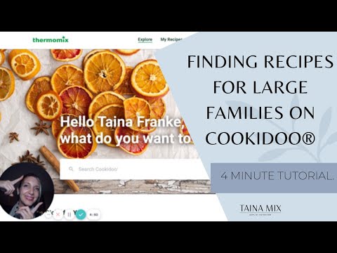 Recipes for Large Families