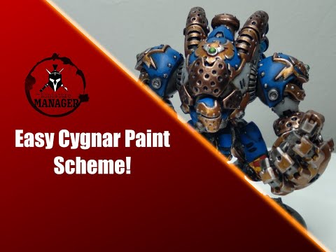 Painting the Striker Heavy Warjack from Warmachine