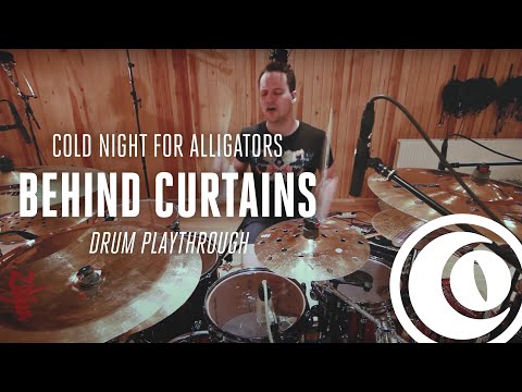 Cold Night For Alligators - Behind Curtains (DRUM PLAYTHROUGH)