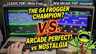 The Best Frogger on Commodore 64? Nostalgic Port vs. New Arcade Conversion