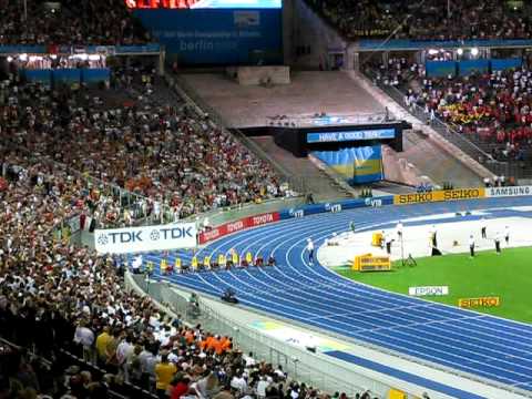 Usain Bolt 100m World Record 16.08.09