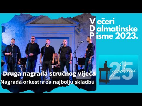 Klapa MUNITA - Snovima ću tvojim proći [VDP 2023. - izvedba uživo]