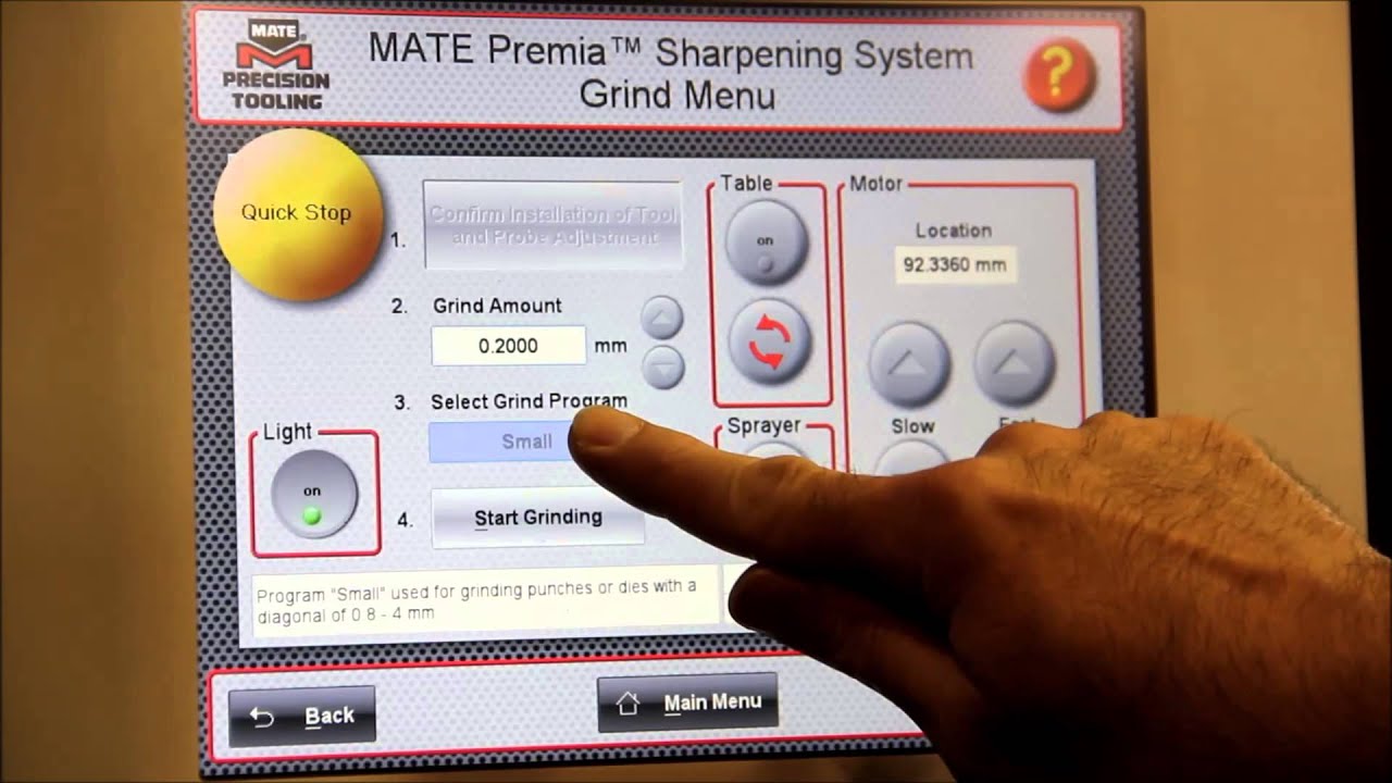 Premia Sharpening System Demo