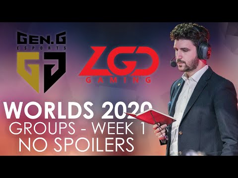 GENG vs LGD  G1 Worlds Groups 2020 Day 1(Peanut Kindred) NO SPOILER - YamatoCannon League of Legends