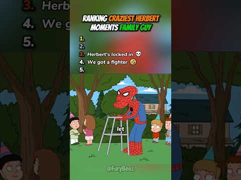 Ranking Craziest Herbert Moments in Family Guy 🤣
