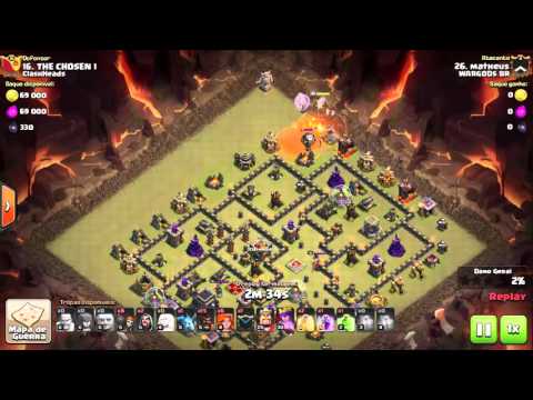 WARGODS BR vs ClashHeads   War Recap CV9