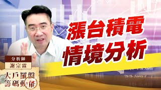 漲台積電 情境分析 (圖)