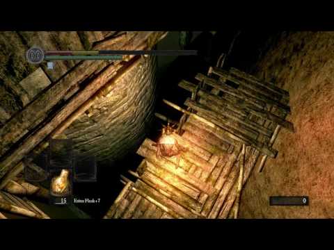 Waterwheel skip (slope quit) - Dark Souls sequence break