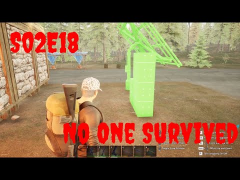 No One Survived - Unlocking solar power & cooking station! (S02E18)