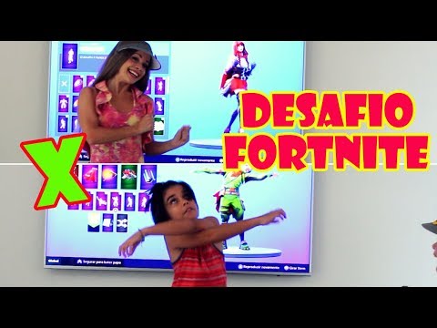 DESAFIO DA DANÇA DO FORTNITE by Ashley  #diadascrianças