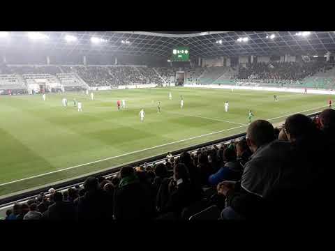 Vecni Derbi:NK Olimpija proti NK Maribor-Igra v 26 minuti.