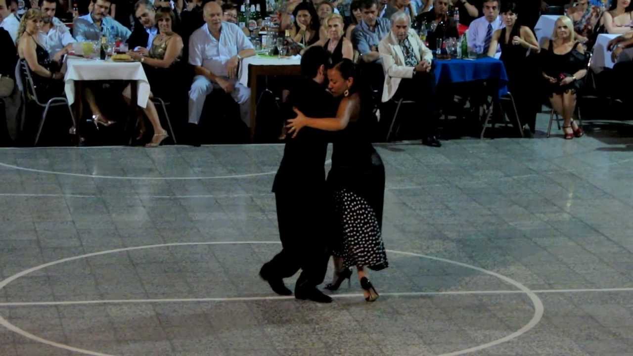 Javier Rodriguez and Virginia Pandolfi dance tango and milonga at Club Sunderland