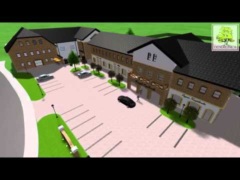 Koncepcja rozbudowy domu weselnego - dzień