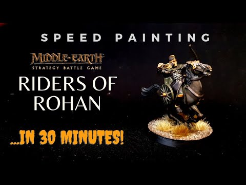 Speed Painting: Riders of Rohan (In 30 Minutes)