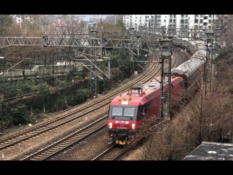 【中国铁路】Z282次（0Z282）列车（杭州—包头）杭州站进场中