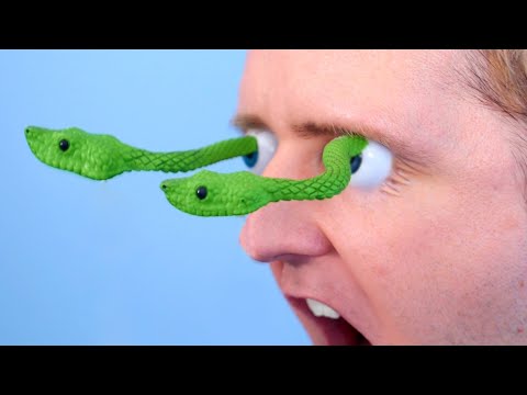 SNAKES GROW OUT EYES!