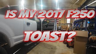 LATEST ON THE FORD F250 WINDSHIELD LEAK