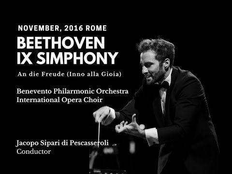 Jacopo Sipari di Pescasseroli - An die Freude (Inno alla Gioia) Symphony n.9 Beethoven