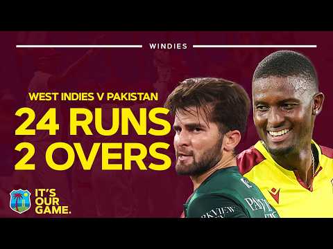 Clutch Jason Holder 🆚 Shaheen Shah Afridi | West Indies v Pakistan T20